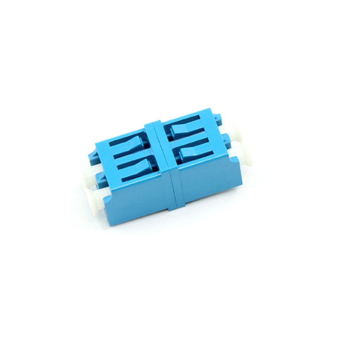 Symmetric Type Single Mode Double Core Plastic Fiber Optic Adapter - Click Image to Close